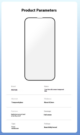 Applicable IP15 Phone Full Screen Tempered Film