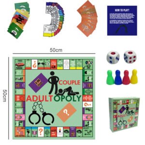 Couple Game Night Monopoly Puzzle Board Game