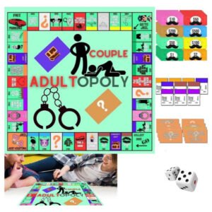 Couple Game Night Monopoly Puzzle Board Game
