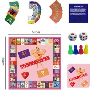 Couple Game Night Monopoly Puzzle Board Game