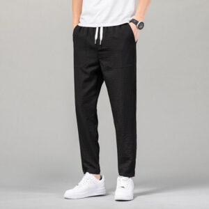 Solid Color Clean Version Thin Pants Male