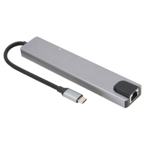 Docking Hub 8 in 1 Type‑C to High‑Definition Multimedia Interface USB PD Expansion Dock for Transfer Data
