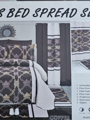32 PCS BED SPREAD SET KING