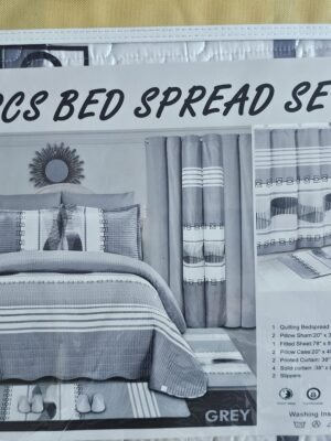 32 PCS BED SPREAD SET KING