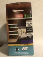 Illumina Super Bright 3-Blade Foldable LED Light – 1600 Lumens, 30,000+ Hour Lifespan