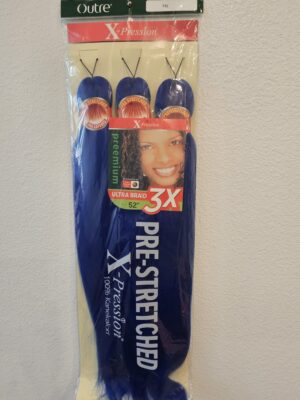 Outre X-Pression Pre-Stretched Ultra Braid Hair.