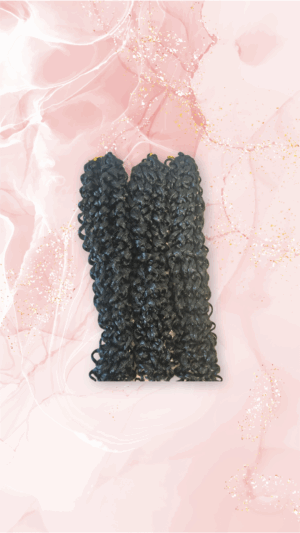 Dansama Passion Twist hair water wave braiding hair for butterfly style crochet braids bohemian hair extensions