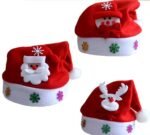 Christmas Character Santa Hats – Festive Holiday Plush Caps