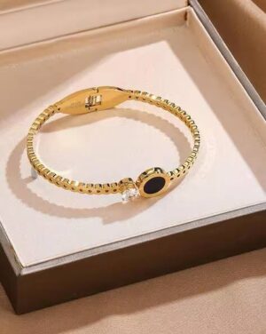Midnight Glow Gold Bracelet