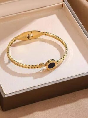 Midnight Glow Gold Bracelet