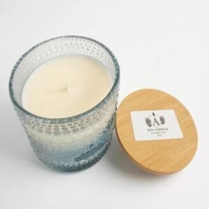 CANDLE ASH IS MADE WITH FRAGRANCE MANGO COCONUT WAX ORGANIC,8oz