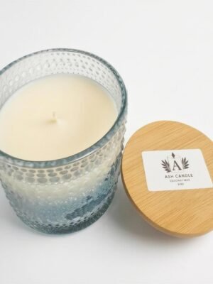 CANDLE ASH IS MADE WITH FRAGRANCE MANGO COCONUT WAX ORGANIC,8oz